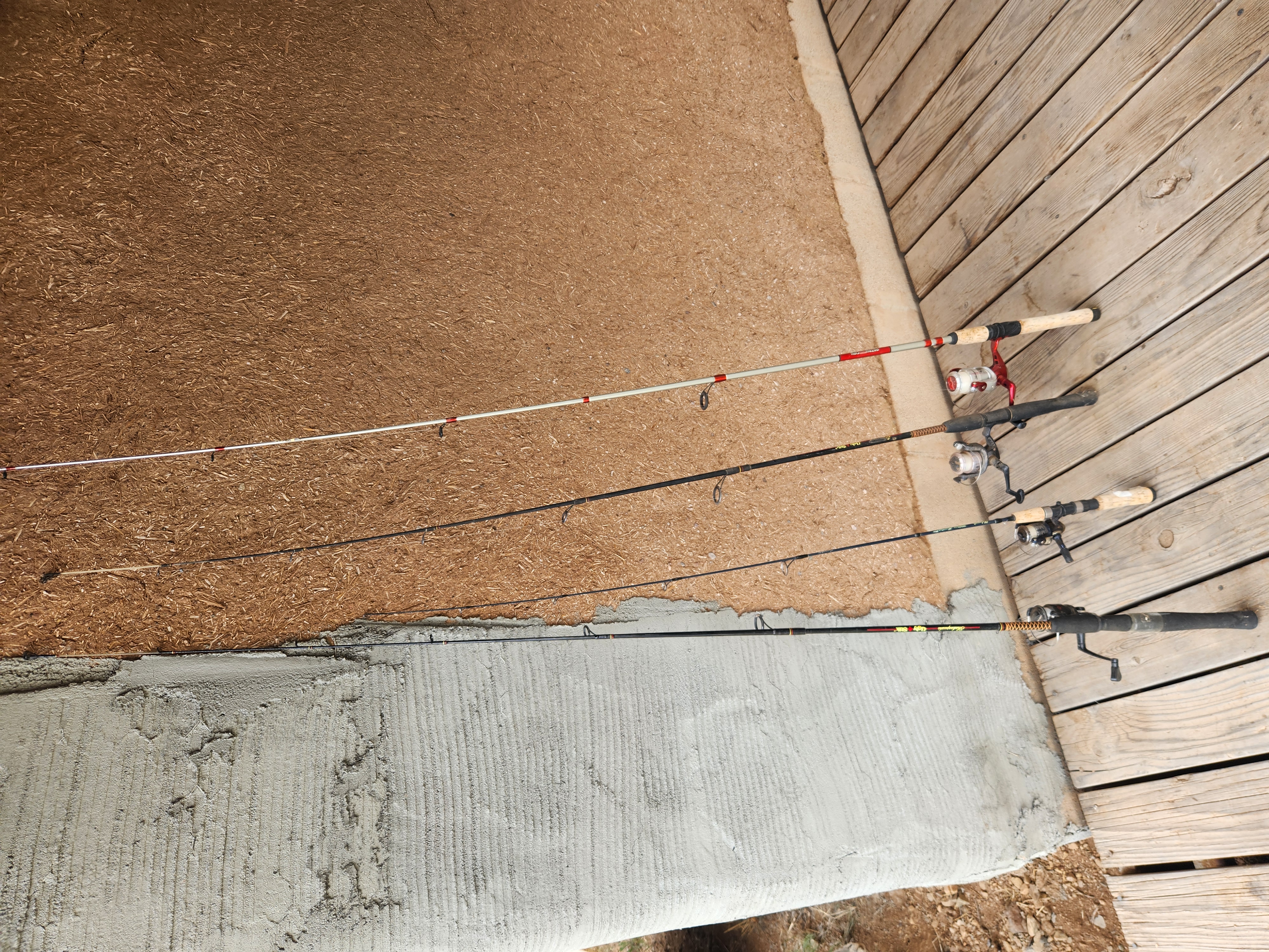 Fishing poles